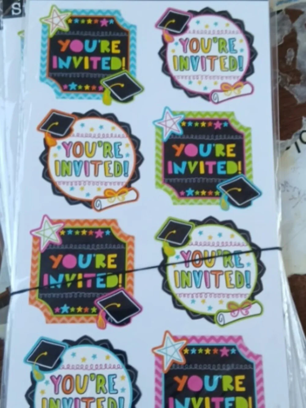 Graduation Stickers
